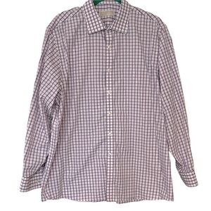 Michael Kors mens button down dress shirt.  17 1/2 34-35
